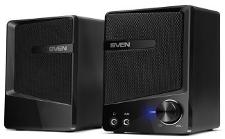 Акустическая система Sven 248 черная 2х3 Вт,USB,2.0