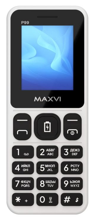 Сотовый телефон MAXVI P99 White