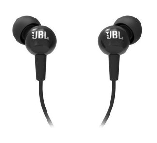 Наушники JBL C100si Black вкладыши вакуумные с микрофоном