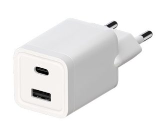 З/У Maxvi (A354) USB A + USB-C, PD 20 Вт, белое