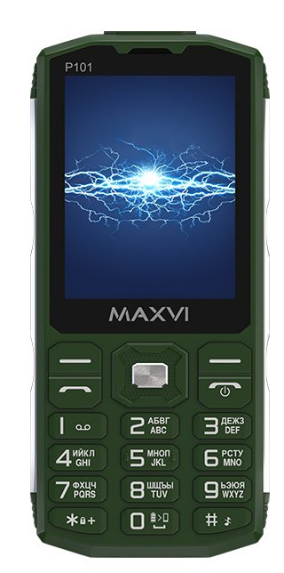 Сотовый телефон MAXVI P101 Green