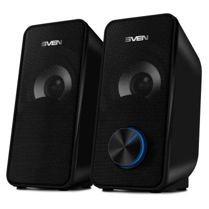 Акустическая система Sven 335, черная черный 2х3Вт,USB