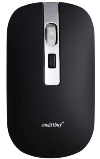 Мышь беспроводная Smartbuy 402CAG черная с зарядкой от USB/SBM-402CAG-K