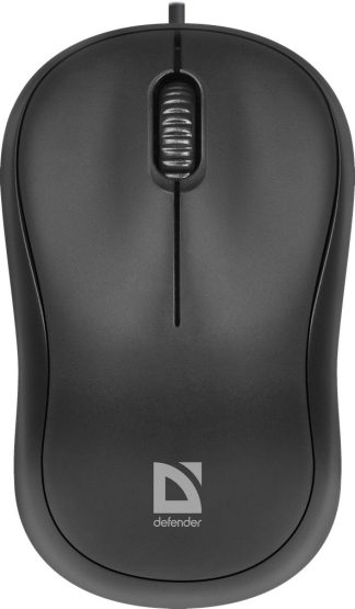 Мышь проводная Defender Patch MS-759 черный 1000 dpi / 3 кнопки