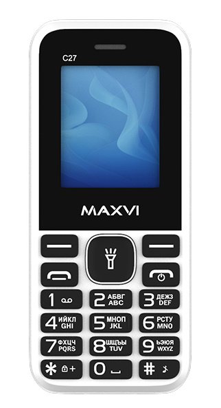 Сотовый телефон MAXVI C27 White