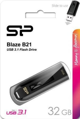 USB флеш накопитель 32 Gb Silicon Power Blaze B21 USB 3.0 SP032GBUF3B21V1K
