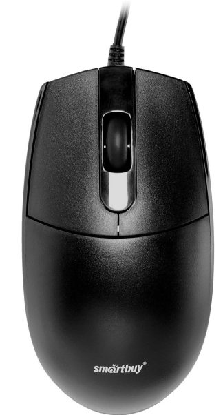 Мышь проводная Smartbuy ONE 216-K черная 1000 dpi / SBM-216-K