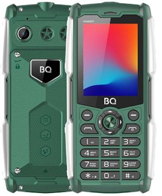 Сотовый телефон BQ M-2449 Hammer Green IP68