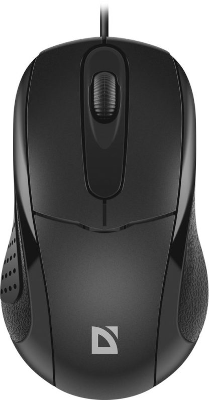 Мышь проводная Defender Standard MB-580 черный 1000 dpi / 3 кнопки