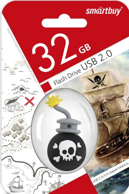 USB флеш накопитель 32 Gb SmartBuy Wild series Бомба SB32GBBomb