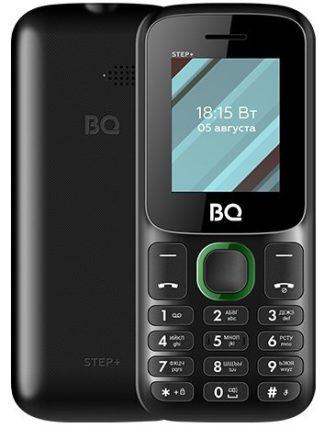 Сотовый телефон BQ M-1848 Step+ Black Green