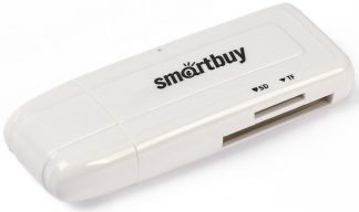 Картридер USB3.0 Reader SmartBuy SBR-705-W белый USB 3.0 / microSDHC/SDHC