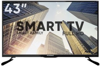 LED телевизор Soundmax SM-LED43M02S 43"/1920*1080/SmartTV/DVB-S2/3*HDMI/2*USB