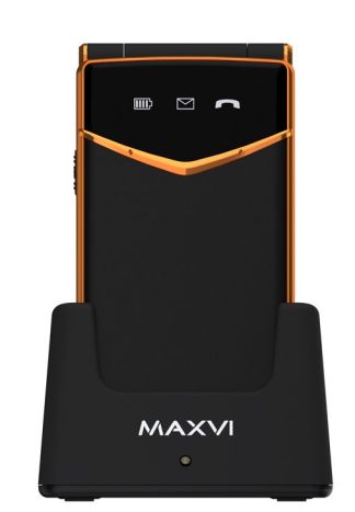 Сотовый телефон MAXVI E11ds Black Gold
