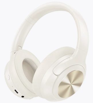 Bluetooth наушники Hoco W54 Young ANC белые полноразмерные