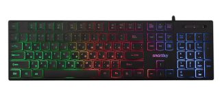 Клавиатура проводная Smartbuy ONE 251 USB черная с подсветкой / SBK-251U-K