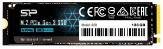 SSD Накопитель M.2 Silicon Power P34A60 128GB PCIe 3.0 x4 /R/W - 2200/1600MB/s/ M.2 2280/SP128GBP34A60M28