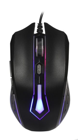 Мышь игровая Smartbuy RUSH 712 черная 800/1200/1600/2000 dpi / SBM-712G-K