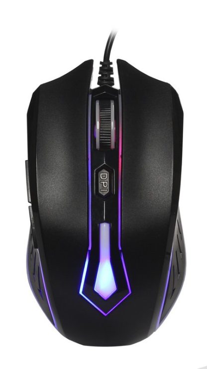 Мышь игровая Smartbuy RUSH 712 черная 800/1200/1600/2000 dpi / SBM-712G-K