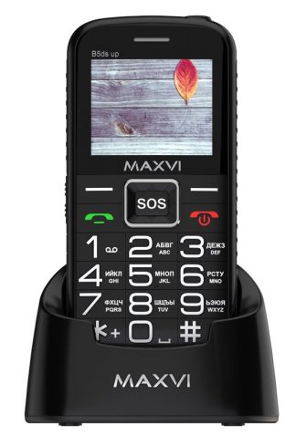 Сотовый телефон MAXVI   B5  DS up Black