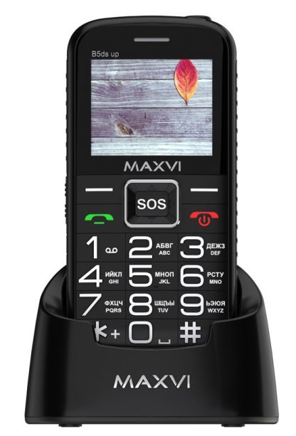 Сотовый телефон MAXVI   B5  DS up Black