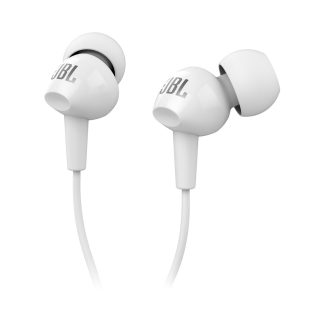Наушники JBL C100si White вкладыши вакуумные с микрофоном