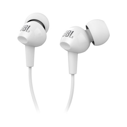 Наушники JBL C100si White вкладыши вакуумные с микрофоном