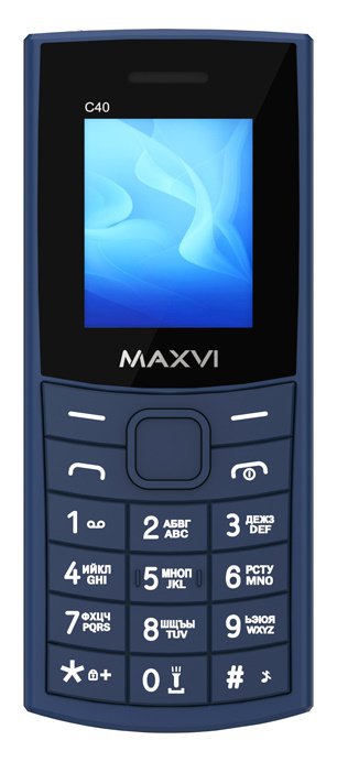 Сотовый телефон MAXVI C40 Blue
