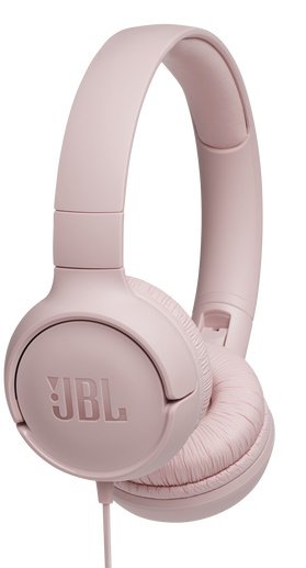 Наушники JBL T500 Pink накладные с микрофоном