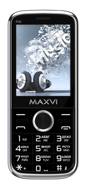 Сотовый телефон MAXVI P30 Black