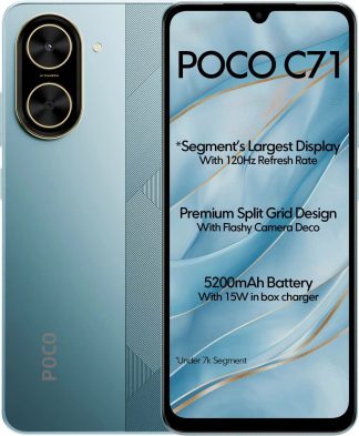 Сотовый телефон XIAOMI Poco C71 3/64Gb Blue