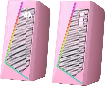 Акустическая система Redragon Anvil, розовая 5 Вт,RGB,USB+3.5мм