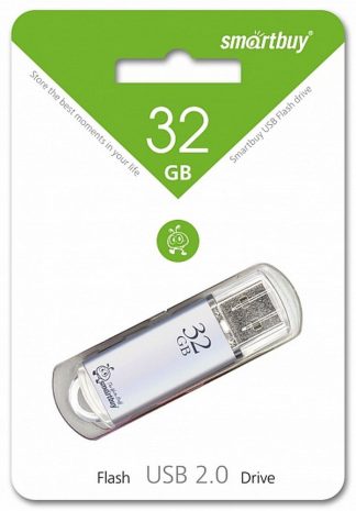 USB флеш накопитель 32 Gb SmartBuy V-Cut Silver SB32GBVC-S