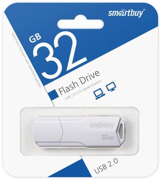 USB флеш накопитель 32 Gb SmartBuy CLUE White SB32GBCLU-W