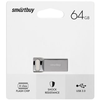 USB флеш накопитель 64 Gb SmartBuy M2 Metal USB 3.0 100MB/s SB64GBM2