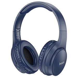 Bluetooth наушники Hoco W40 Mighty синие