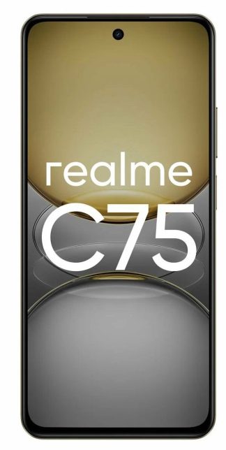 Сотовый телефон Realme C75 8/256Gb Gold, Золотистый