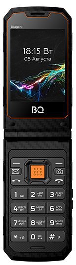 Сотовый телефон BQ M-2822 Dragon Black Orange