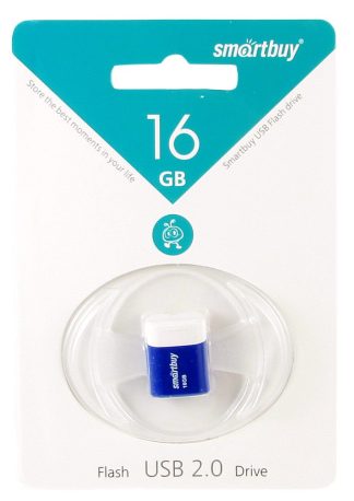 USB флеш накопитель 16 Gb SmartBuy LARA Blue SB16GBLARA-B
