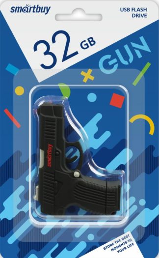 USB флеш накопитель 32 Gb SmartBuy Wild series Пистолет SB32GBGN