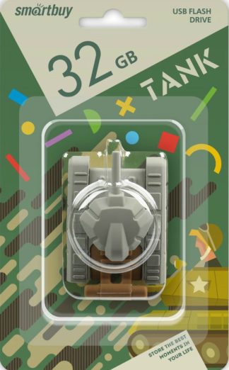 USB флеш накопитель 32 Gb SmartBuy Wild series Танк SB32GBTN