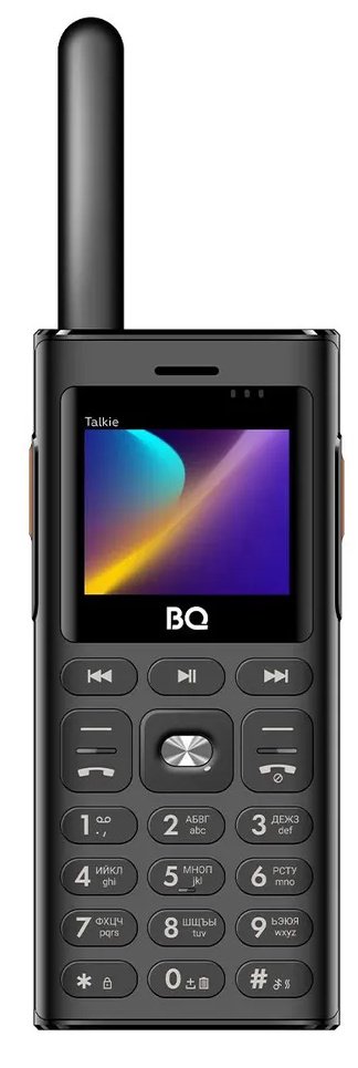 Сотовый телефон BQ M-2010 Talkie Black с функцией  UHF рации (400-470 МГц)