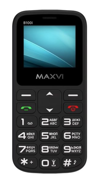 Сотовый телефон MAXVI  B100i  Black