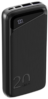 Аккумулятор внешний Navitel (PWR20 MX) черный 20000 mAh,