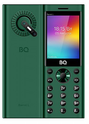 Сотовый телефон BQ M-2458 Barrel L Green Black