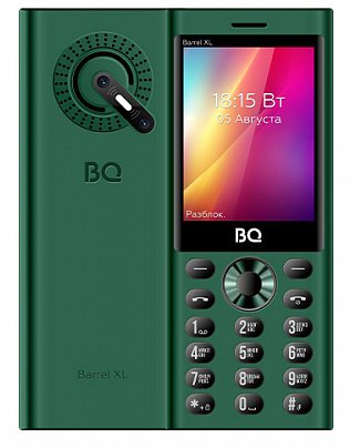 Сотовый телефон BQ M-2832 Barrel XL Green Black