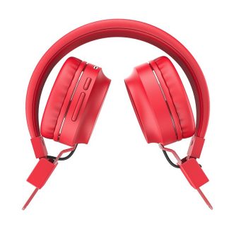 Bluetooth наушники Hoco W25 Promise красные полноразмерные