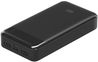 Аккумулятор внешний Axxa (3458) черный 20000 mAh, PD 20W, QC 3.0