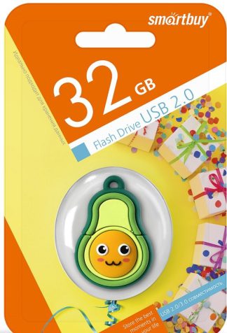 USB флеш накопитель 32 Gb SmartBuy Wild series Авокадо SB32GBAVO