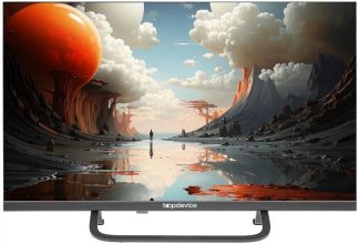 LED телевизор Topdevice TDTV24CS03H_BK Yandex черный 24"/1366*768/SMART TV YaOS/3*HDMI/2*USB